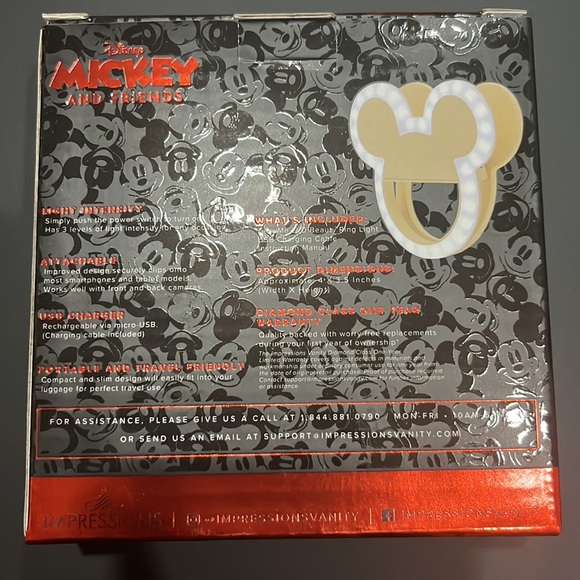 Mickey Mouse Glow Me LED Beauty Ring Light. - Picture 6 of 10
